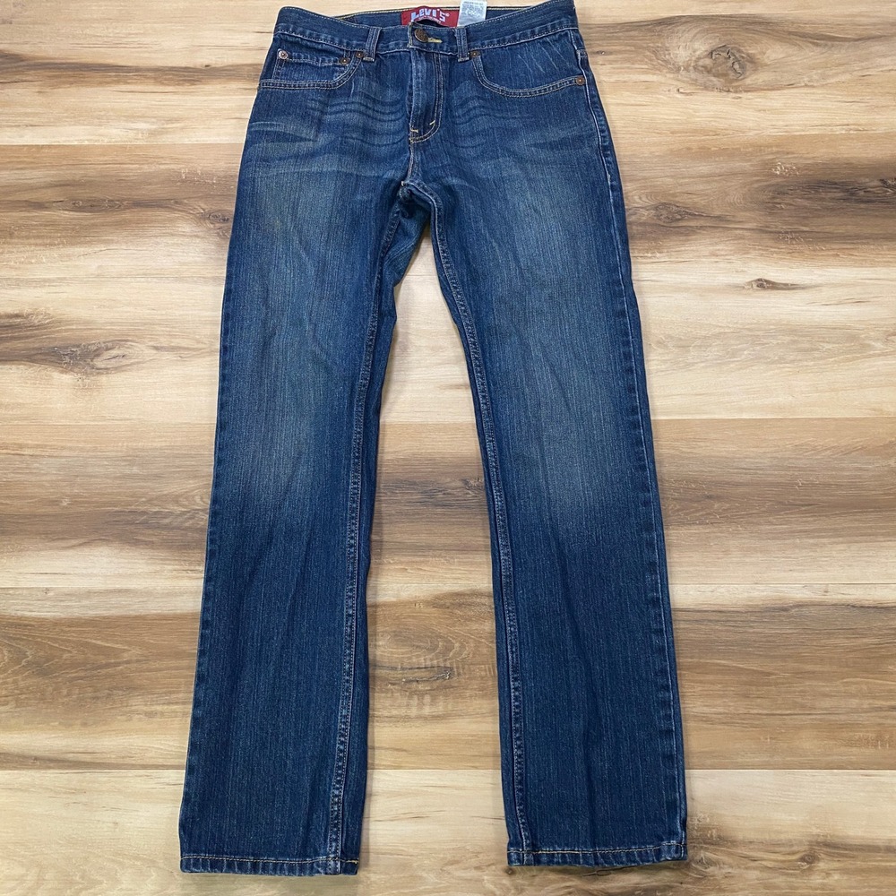 Levi's 511 Skinny Jeans 29x29 Boys 18 Regular Blue Denim Stretch Casual